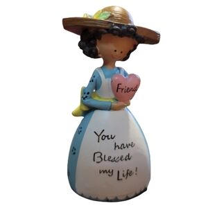 Friend gift "You have blessed my life" figurine birthday gift holiday gift